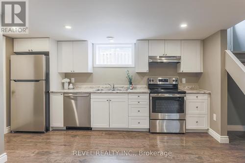 18 Denniston Street, Kawartha Lakes (Lindsay), ON - Indoor Photo Showing Kitchen With Double Sink