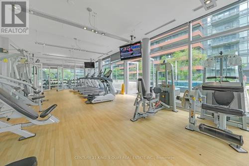 3510 - 25 Telegram Mews, Toronto, ON - Indoor Photo Showing Gym Room