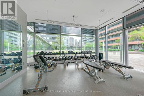 3510 - 25 Telegram Mews, Toronto, ON - Indoor Photo Showing Gym Room