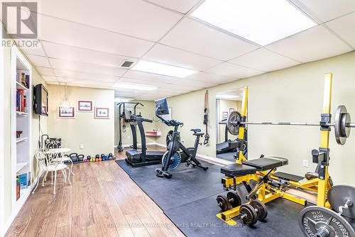 929 Eldon Road, Kawartha Lakes (Oakwood), ON - Indoor Photo Showing Gym Room