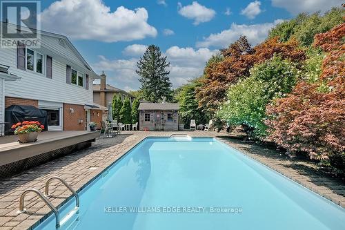 3159 South Drive, Burlington, ON - Outdoor With In Ground Pool