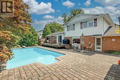 3159 South Drive, Burlington, ON - Outdoor With In Ground Pool With Deck Patio Veranda