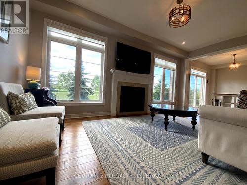 115 Kaitting Trail, Oakville, ON - Indoor Photo Showing Living Room With Fireplace