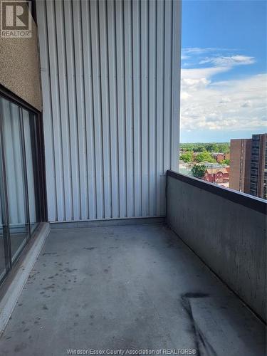 380 Pelissier Unit# 905, Windsor, ON - Outdoor With Balcony