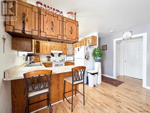 367 Timmins Avenue, Black River-Matheson, ON - Indoor Photo Showing Kitchen With Double Sink