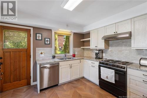 12 Athlone Avenue, Moncton, NB - Indoor Photo Showing Kitchen With Stainless Steel Kitchen With Double Sink