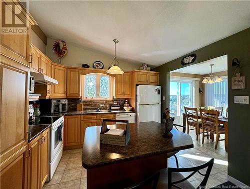 188 Bellevue Street, Edmundston, NB - Indoor Photo Showing Kitchen With Double Sink