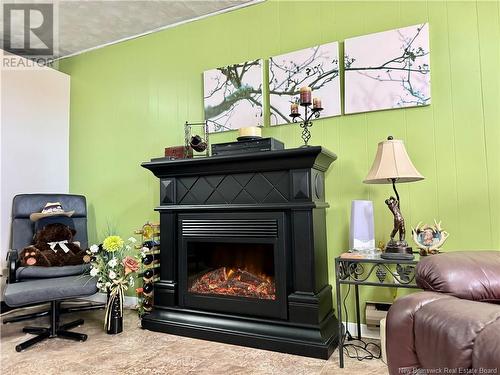 188 Bellevue Street, Edmundston, NB - Indoor With Fireplace