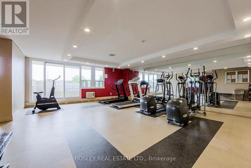 1510 - 15 Torrance Road, Toronto (Eglinton East), ON - Indoor Photo Showing Gym Room