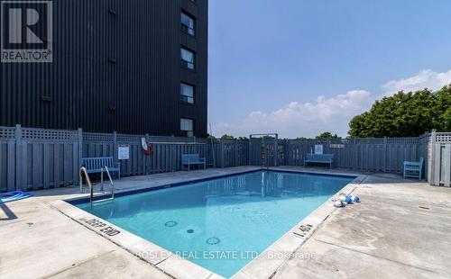 1510 - 15 Torrance Road, Toronto (Eglinton East), ON - Outdoor With In Ground Pool With Backyard