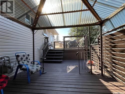 1542 Smith Street, Moose Jaw, SK - Outdoor With Deck Patio Veranda With Exterior