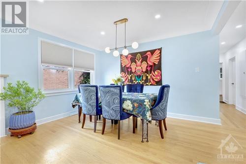 1036 Pinewood Crescent, Ottawa, ON - Indoor Photo Showing Dining Room