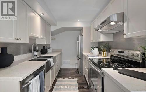 1486 Greenvalley Trail, Oshawa (Taunton), ON - Indoor Photo Showing Kitchen With Double Sink