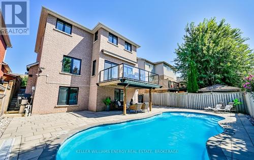 1486 Greenvalley Trail, Oshawa (Taunton), ON - Outdoor With In Ground Pool With Deck Patio Veranda