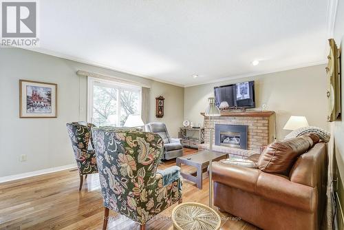 1301 Mapleridge Crescent, Oakville (Glen Abbey), ON - Indoor Photo Showing Living Room With Fireplace