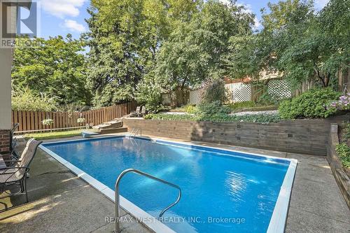 34 Lorraine Crescent, Brampton (Westgate), ON - Outdoor With In Ground Pool With Backyard