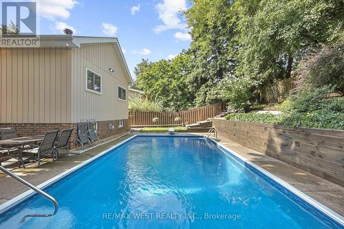 34 Lorraine Crescent, Brampton (Westgate), ON - Outdoor With In Ground Pool With Backyard