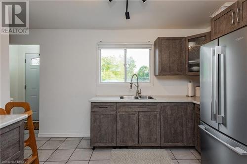 732 Airport Road, North Bay, ON - Indoor Photo Showing Kitchen With Double Sink