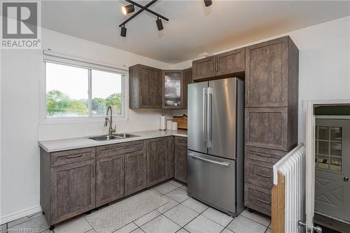 732 Airport Road, North Bay, ON - Indoor Photo Showing Kitchen With Double Sink