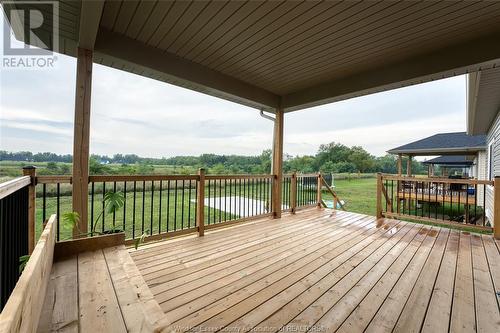 51 Kingsbridge Drive, Amherstburg, ON - Outdoor With Deck Patio Veranda With View With Exterior