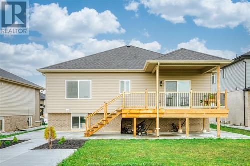 51 Kingsbridge Drive, Amherstburg, ON - Outdoor With Deck Patio Veranda