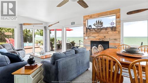 793 Valentino Drive, Lakeshore, ON - Indoor Photo Showing Living Room With Fireplace