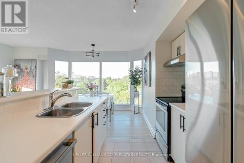 705 - 97 Lawton Boulevard, Toronto (Yonge-St. Clair), ON - Indoor Photo Showing Kitchen With Double Sink