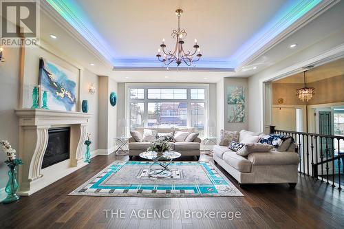 97 Cleta Drive, Toronto (Kennedy Park), ON - Indoor Photo Showing Living Room With Fireplace