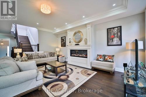 97 Cleta Drive, Toronto (Kennedy Park), ON - Indoor Photo Showing Living Room With Fireplace