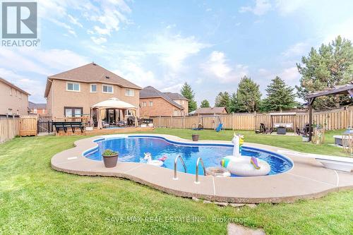 64 Banington Cres Crescent, Brampton (Snelgrove), ON - Outdoor With In Ground Pool With Deck Patio Veranda With Backyard