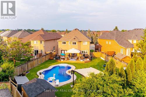 64 Banington Cres Crescent, Brampton (Snelgrove), ON - Outdoor With In Ground Pool With Deck Patio Veranda With Backyard