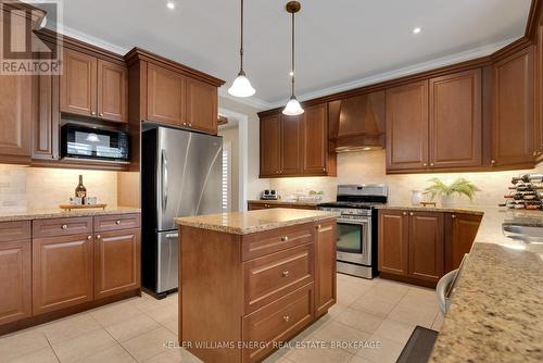 1828 Badgley Court, Oshawa (Taunton), ON - Indoor Photo Showing Kitchen With Double Sink