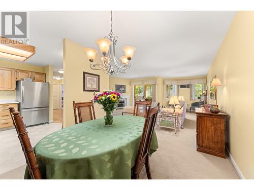 945 Lawrence Avenue Unit# 104, Kelowna, BC - Indoor Photo Showing Dining Room