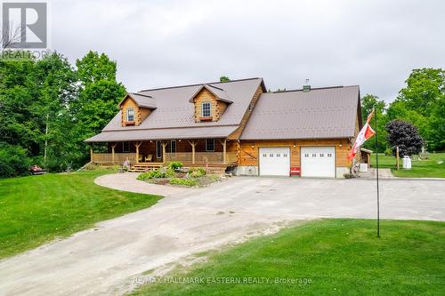 3404 Base Line, Otonabee-South Monaghan, ON - Outdoor With Deck Patio Veranda With Facade