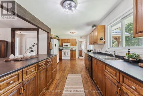 726 Sarles Road, Stirling-Rawdon, ON - Indoor Photo Showing Kitchen With Double Sink