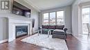 291 Leiterman Drive, Milton (Ford), ON  - Indoor Photo Showing Living Room With Fireplace 