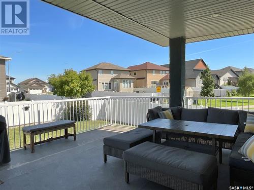 5102 Devine Drive, Regina, SK - Outdoor With Deck Patio Veranda With Exterior