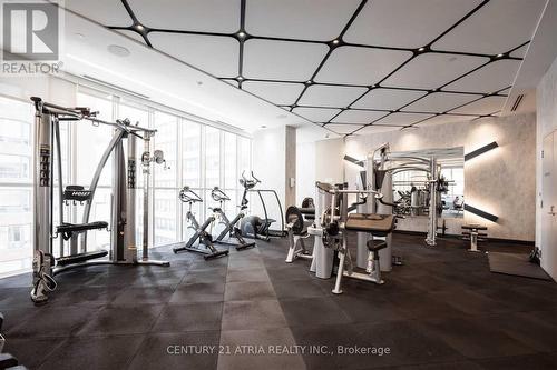 2105 - 77 Mutual Street, Toronto, ON - Indoor Photo Showing Gym Room