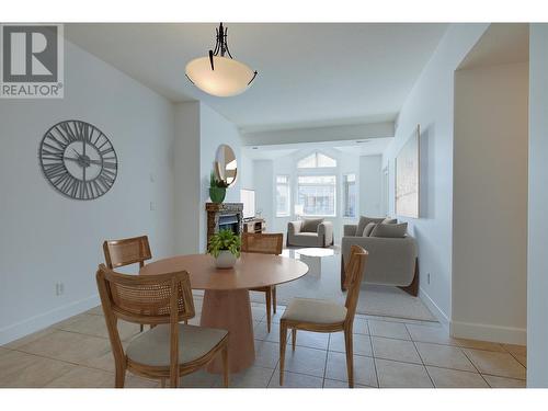 3996 Beach Avenue Unit# 313, Peachland, BC - Indoor Photo Showing Dining Room