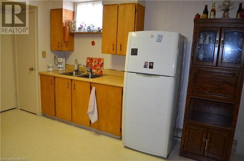 448 Main Street Unit# A,B,C & 448, Powassan, ON - Indoor Photo Showing Kitchen With Double Sink