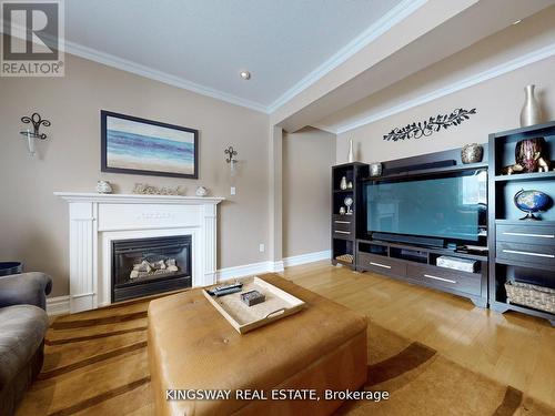 1970 Mill Street, Innisfil (Alcona), ON - Indoor Photo Showing Living Room With Fireplace