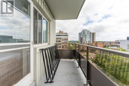 704 - 15 Elizabeth Street N, Mississauga (Port Credit), ON - Outdoor With Balcony With View With Exterior