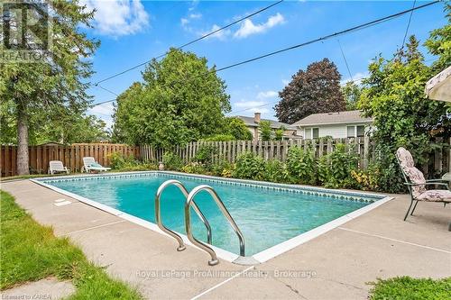 862 Kilburn Street, Kingston (South Of Taylor-Kidd Blvd), ON - Outdoor With In Ground Pool