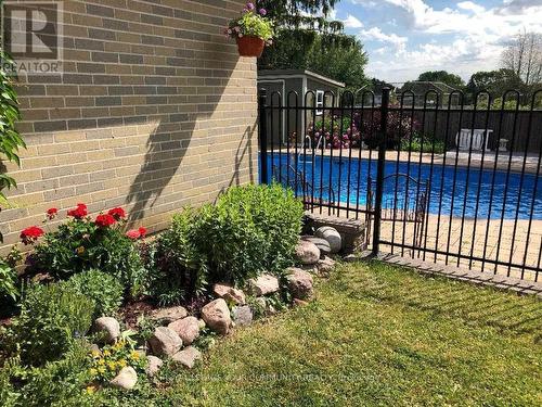 93 Hill Drive, Aurora, ON - Outdoor With In Ground Pool