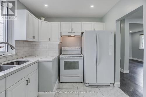 161 Tulloch Drive, Ajax (South East), ON - Indoor Photo Showing Kitchen With Double Sink