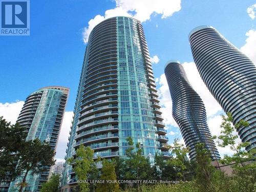 1901 - 80 Absolute Avenue, Mississauga (City Centre), ON - Outdoor With Balcony With Facade