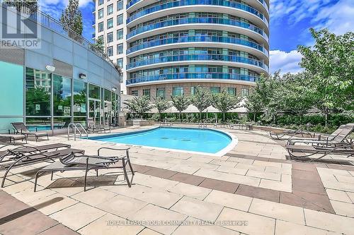 1901 - 80 Absolute Avenue, Mississauga, ON - Outdoor With In Ground Pool