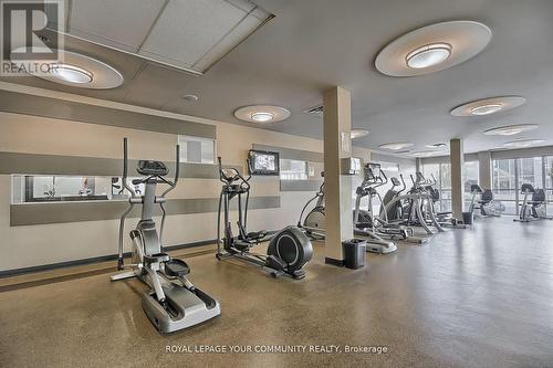 1901 - 80 Absolute Avenue, Mississauga, ON - Indoor Photo Showing Gym Room