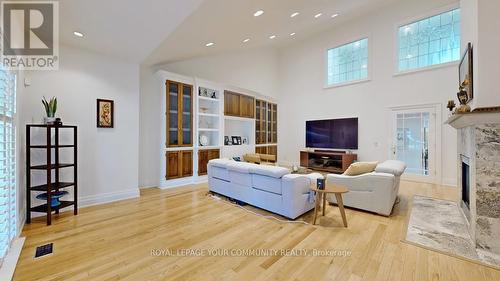 43 Denham Drive, Richmond Hill, ON - Indoor Photo Showing Other Room With Fireplace