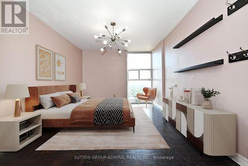 2812 - 40 Homewood Avenue, Toronto (Cabbagetown-South St. James Town), ON - Indoor Photo Showing Bedroom